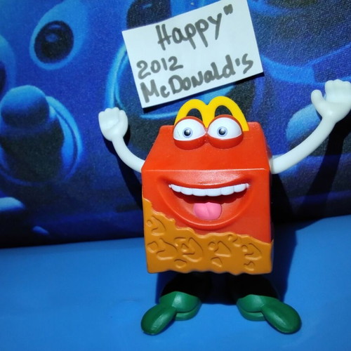 McDonald's Happy Meal Happy Box figure used, 2012