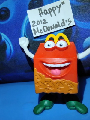 McDonald's Happy Meal Happy Box figure used, 2012