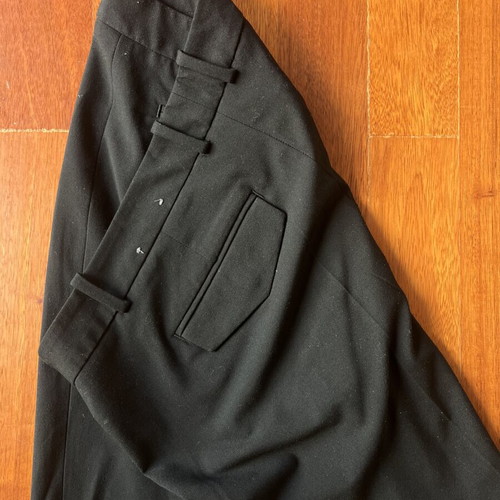 GAP slim cropped trousers, black, size XXL / 44 / 16