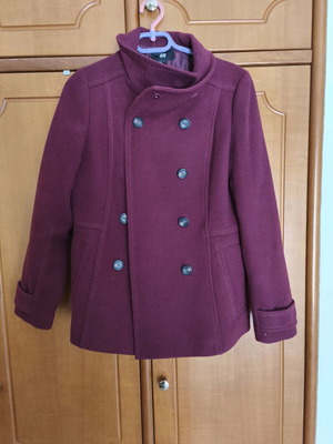 Peacoat used, size XL, length 75cm