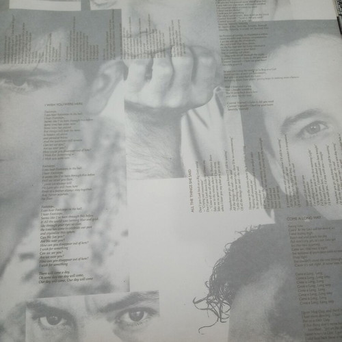 Simple Minds Once Upon a Time vinyl record, Greek edition 1985