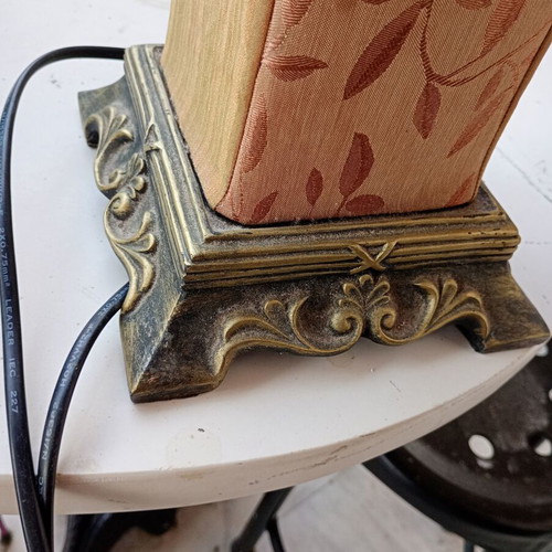 Bronze table lamp like new, height 0.30 m