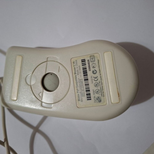 Microsoft Mouse model 2.1A PS/2 used, fully functional ball mouse