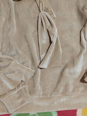 Blouse with hair ribbon for 6-year-old girl new
