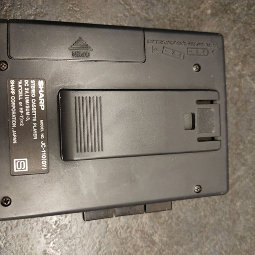 Walkman Sharp JC-110 used for repair or spare parts