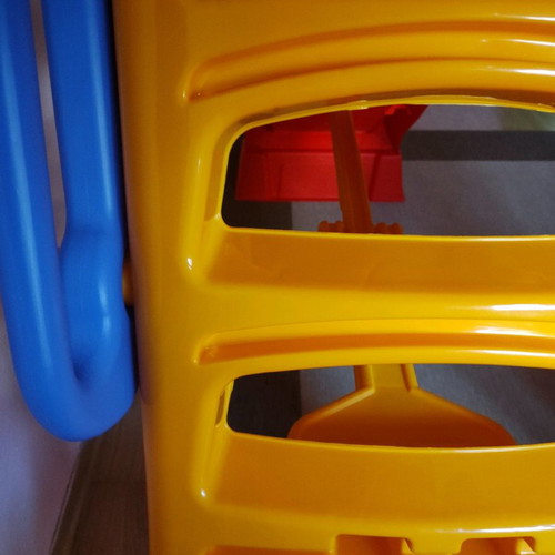 Children's slide jumbo used with water attachment
