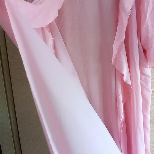 Airy pink Nota robe used, size L
