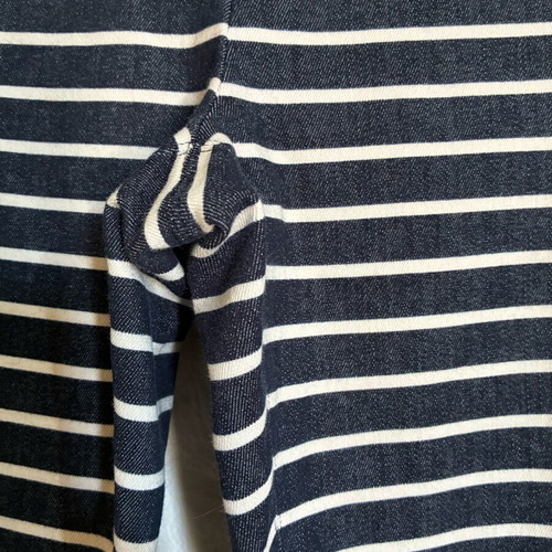 Max Mara Weekend straight trousers like new, white and blue