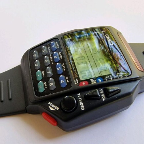 Casio CMD-40 Wrist Remote Controller Watch like new, black