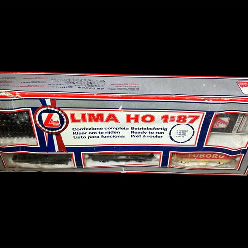 Lima vintage trains like new, all together