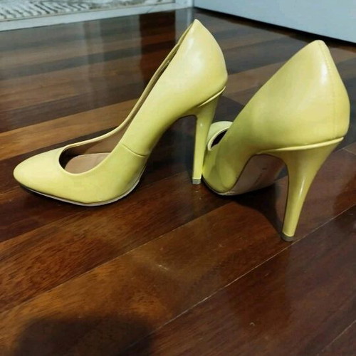 Zara pumps new, yellow, size 36