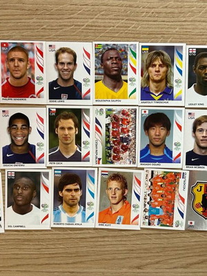 30 μονά αυτοκόλλητα panini World Cup 2006 Πακέτο