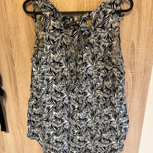 Ovs summer blouse like new, size 42, black and white