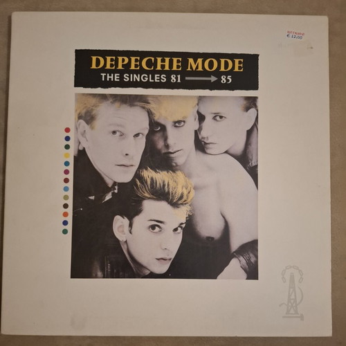 Depeche Mode The Singles 81-85 vinyl record gatefold