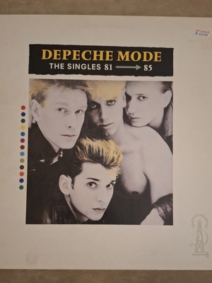 Depeche Mode The Singles 81-85 vinyl record gatefold