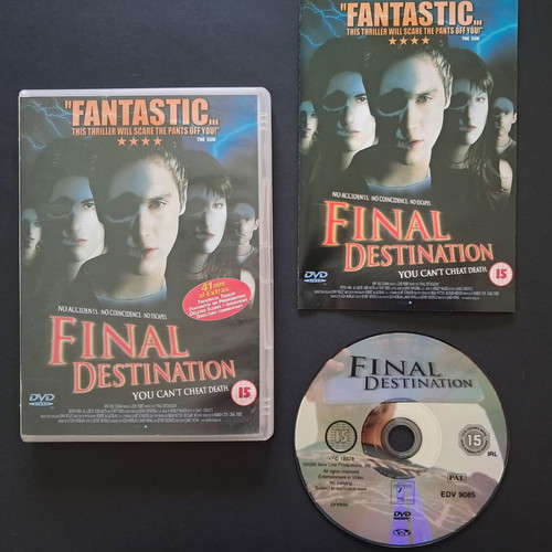 Final Destination DVD like new, thriller horror drama with English subtitles
