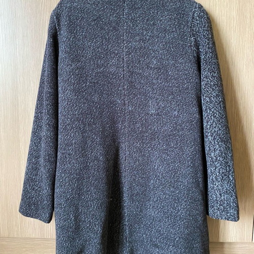 Stradivarius women's grey medium coat like new
