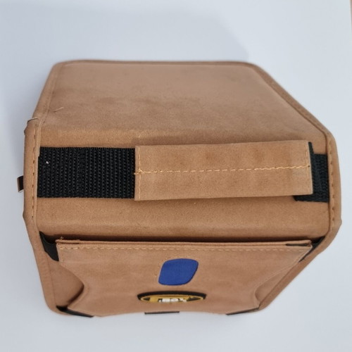 CD/DVD case for 40 discs, new, suede leather