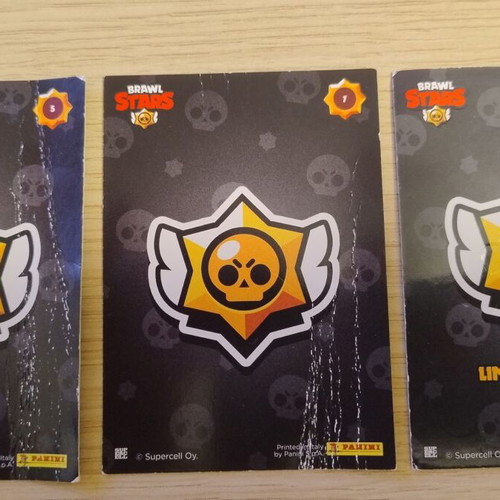 Brawl Stars card set, 131 cards, 81 unique numbers