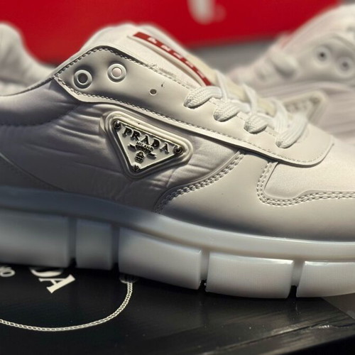 Prada shoes for men new, casual, white, size 40-44