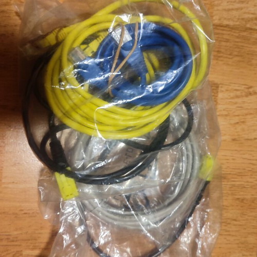Lot of cables like new for computers, networks and telephony