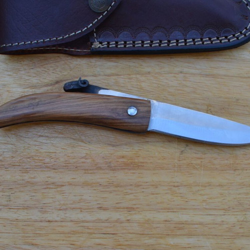 Folding knife handmade stainless steel from The Eagle Collection 5307 new