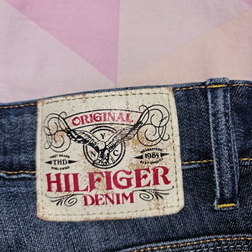 Tommy Hilfiger men's jeans like new, dark blue, Santos model, size W28 L34