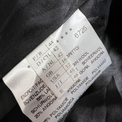 Weill women's mid length wool coat like new, size XL, black