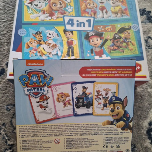 Paw Patrol game and puzzle like new