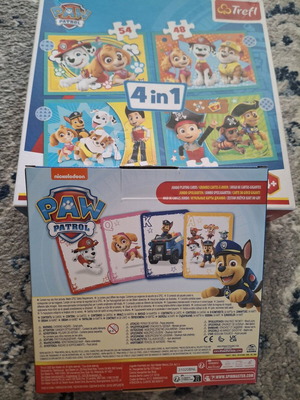 Paw Patrol game and puzzle like new