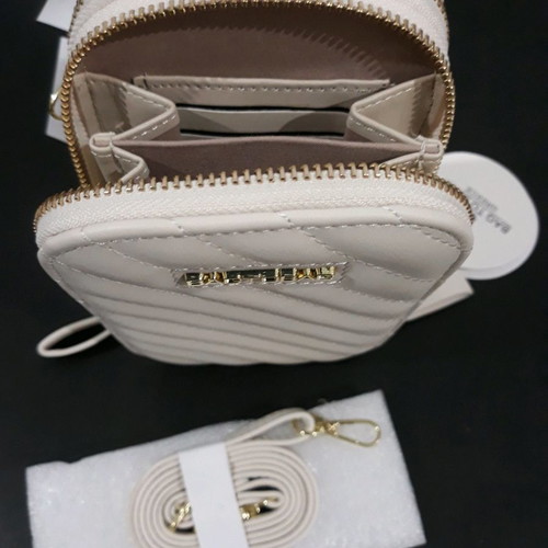 Bag to Bag Γυναικείο λευκό τσαντάκι καινούργιο με αλυσίδα και φερμουάρ