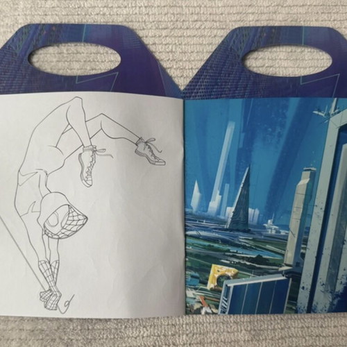 Spiderman Sticker Book new