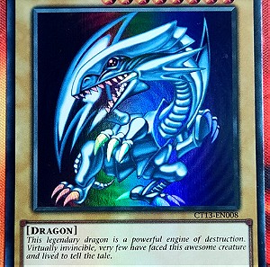Blue-Eyes White Dragon - ULTRA RARE - CT13-EN008 - LIMITED EDITION