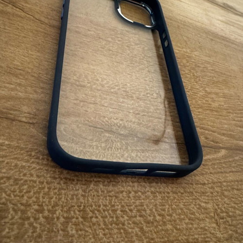 iPhone 14 Plus case like new with transparent back