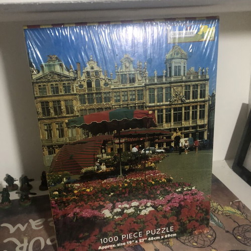 Chad Valley Grand Squares Brussels Puzzle sealed, 1000 pieces