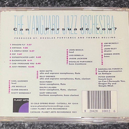 The Vanguard Jazz Orchestra Can I Persuade You? CD like new, jazz