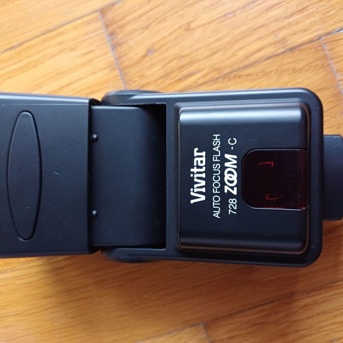 Vivitar 728 Zoom Camera Flash for Canon like new