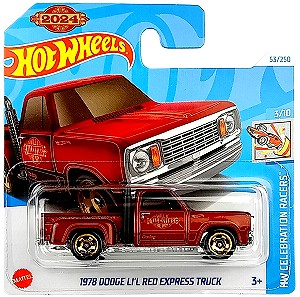 Hot Wheels  1978 dodge li'l red express truck