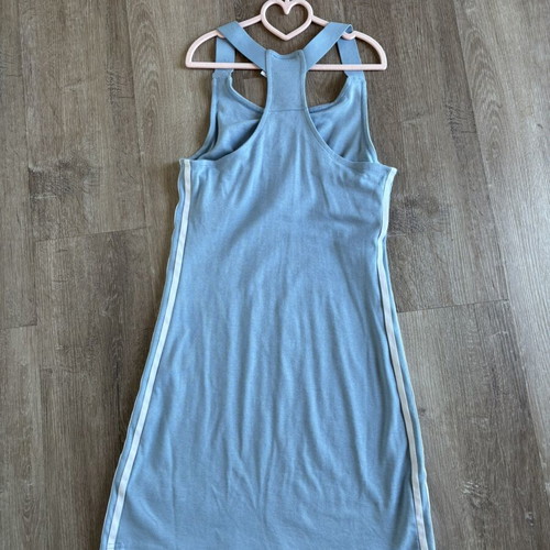 Adidas Originals Adicolor Classics racerback dress sky blue size S