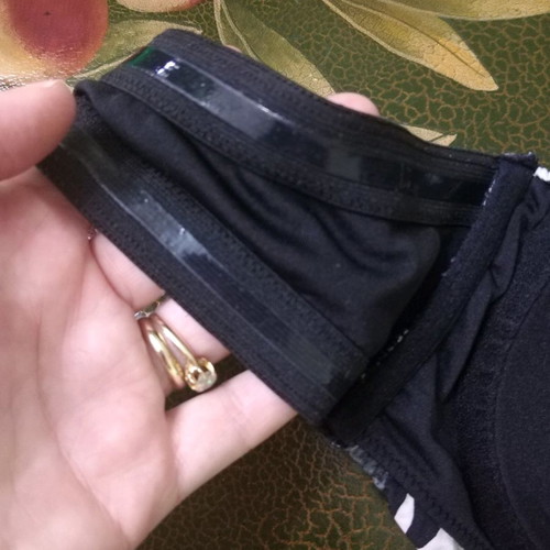 Swimsuit set used, brazilian bottom, size medium
