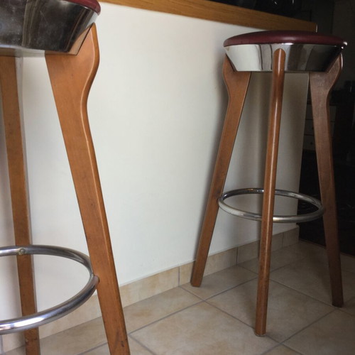 Stools used, pack of 4 pieces