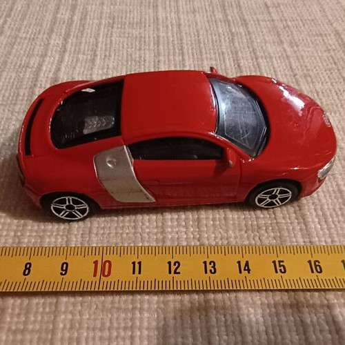 Audi R8 by Burago collectible toy car like new