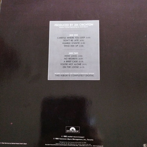Saga In Transit LP used, rock
