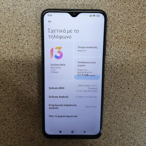 Xiaomi Redmi 9T 128GB 4+2GB used, 6000mAh battery, NFC