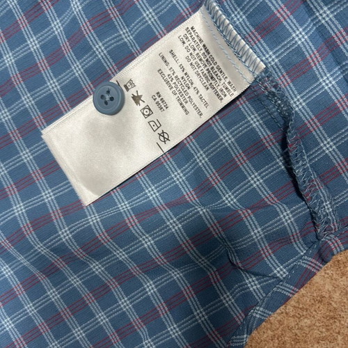 Columbia Omni-Shade Plaid Shirt XL like new, blue outdoor