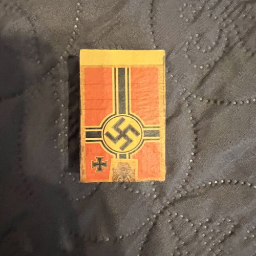 WWII matchbox from the Second World War
