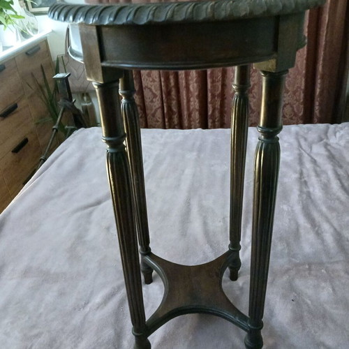 Vintage antique solid wood coffee table like new