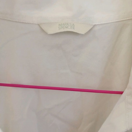 Marks & Spencer white shirt size S/18 like new