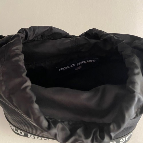 Polo Ralph Lauren Mini Bag used, nylon polyester, black