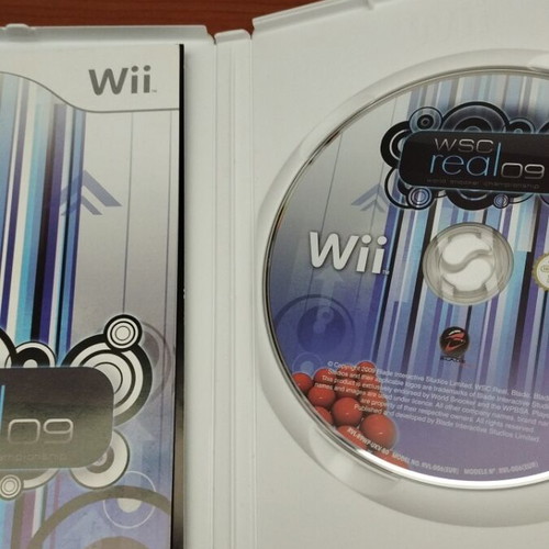 WSC Real 09 Wii game like new